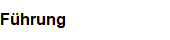 F�hrung